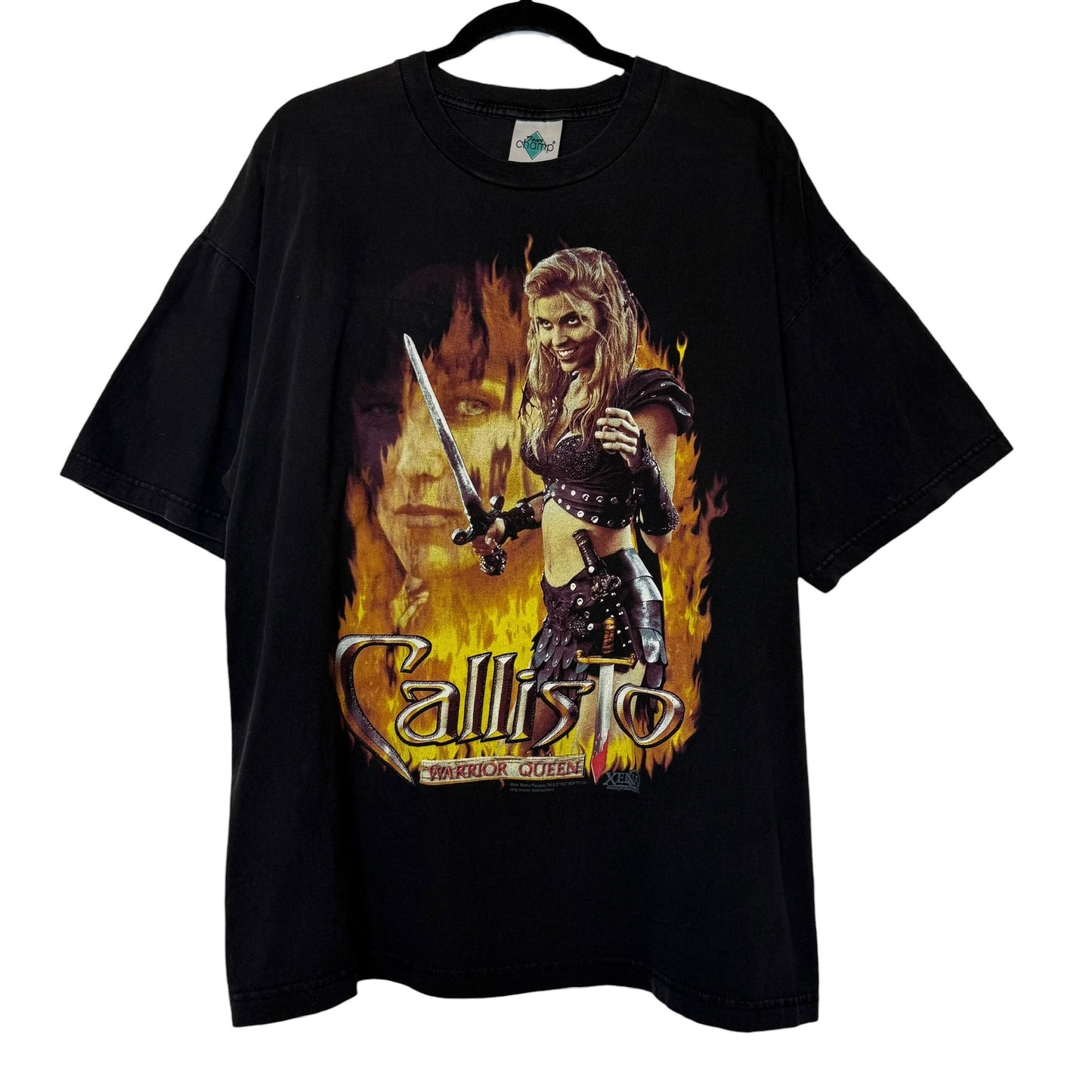90's Xena Warrior Queen TV T-Shirt Sz XL (B1761)