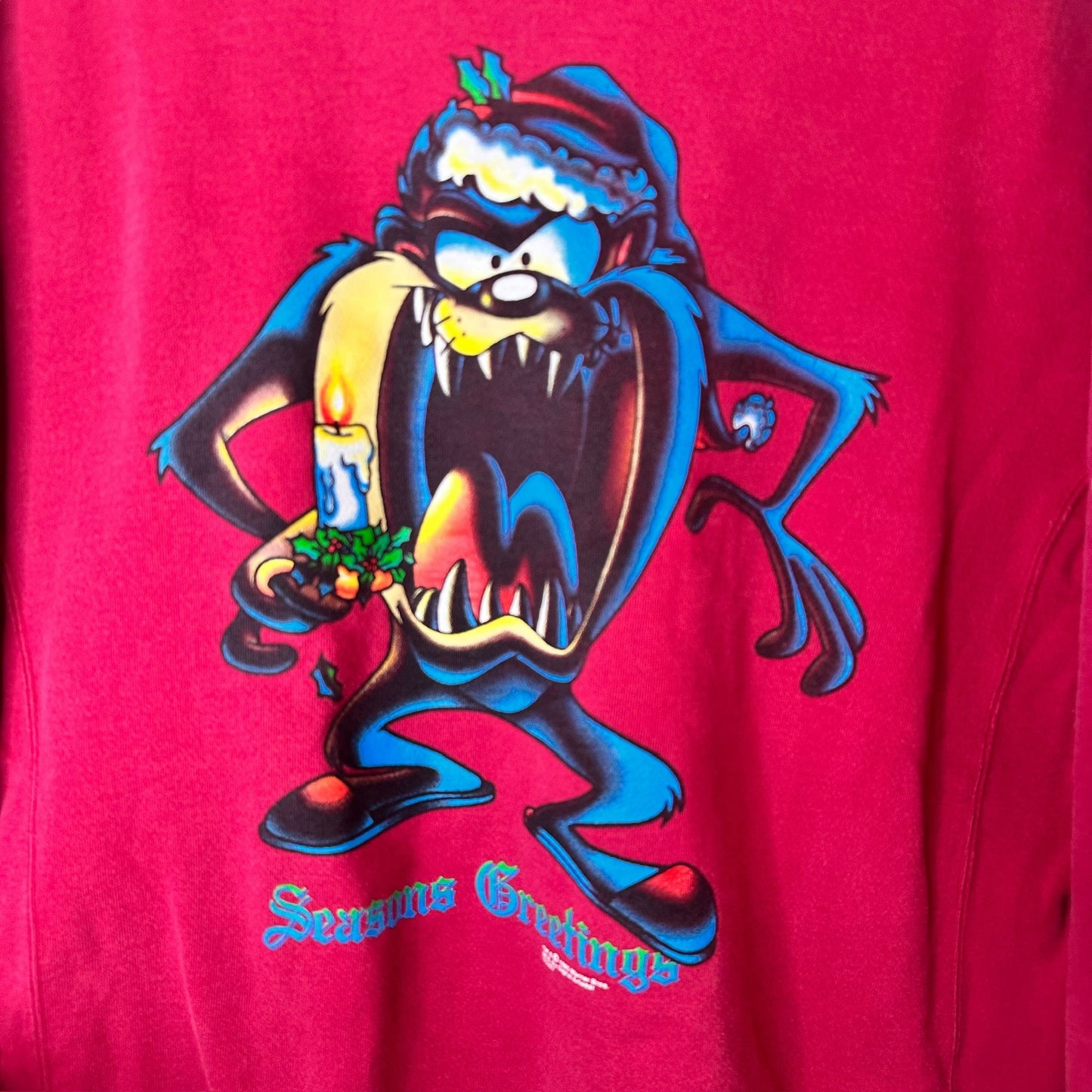 1995 Tasmanian Devil Christmas Crewneck (A5267)