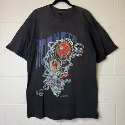 1994 Taz Charlotte Hornets NBA T-Shirt (B2424)