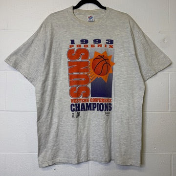 1993 Phoenix Suns NBA T-Shirt Sz L (B2171)