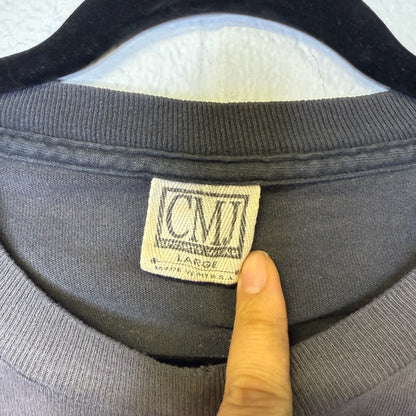 1997 Sturgis Biker Rally Eagle Faded T-Shirt Sz L (B1732)