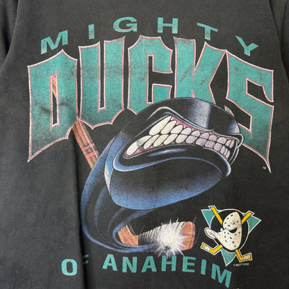 90’s Anaheim Mighty Ducks NHL T-shirt Sz XL (B2419)