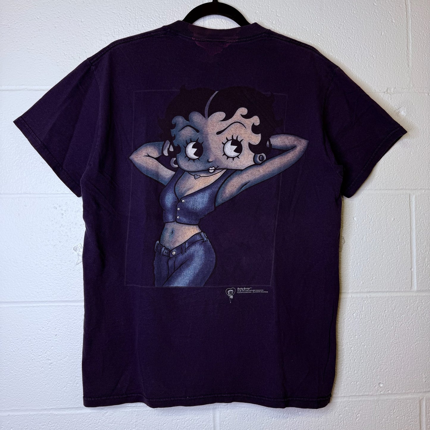 1997 Betty Boop Shadow T-shirt Sz M (B2351)