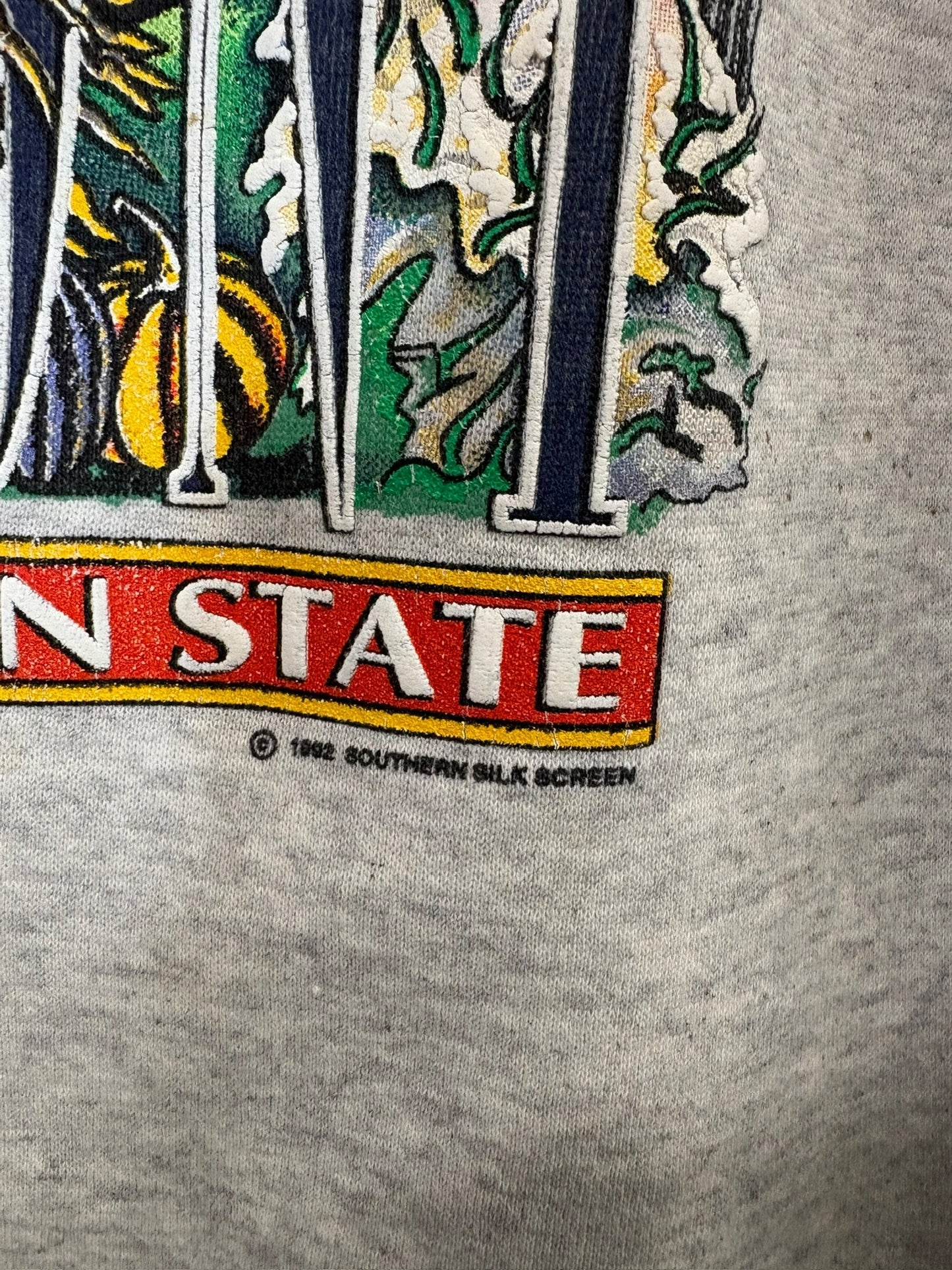 1992 Vermont Green Mountain State Animals Crewneck Sz XL (A8020)