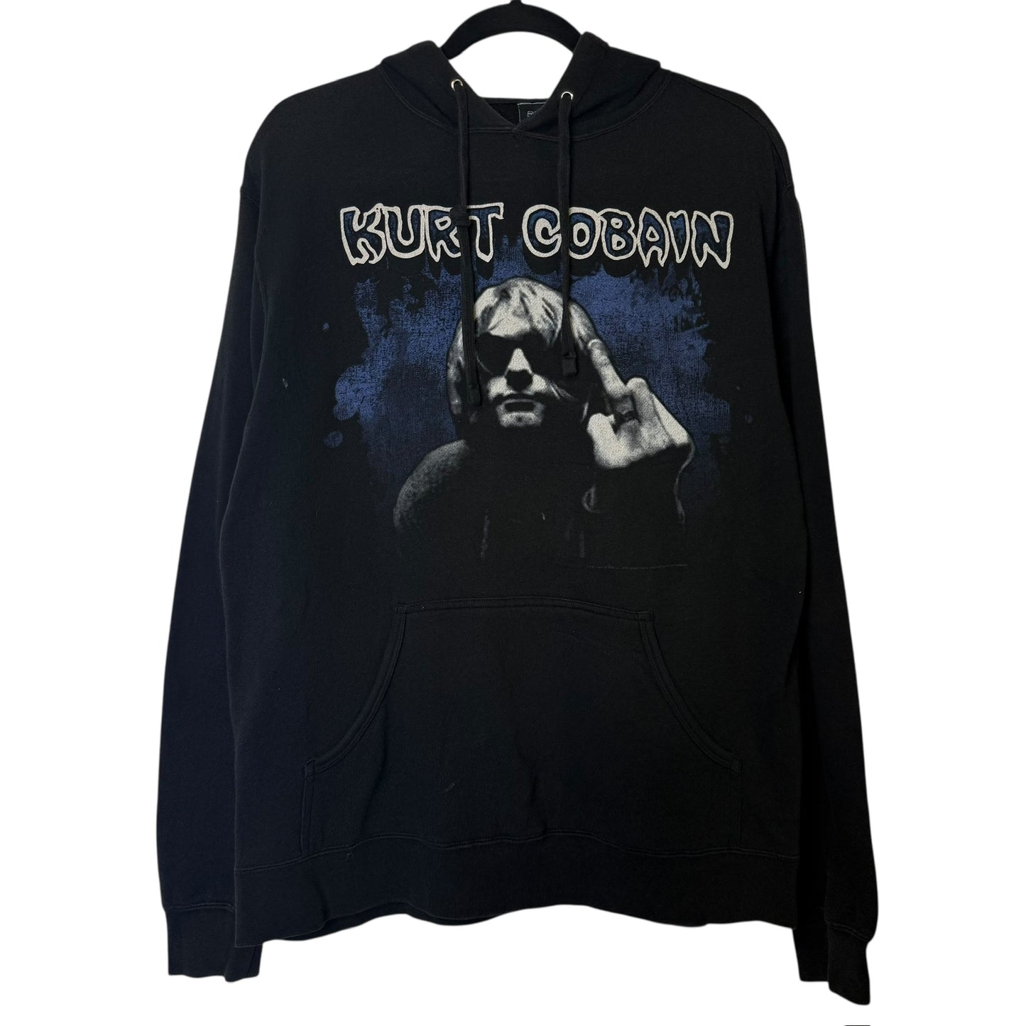 Kurt Cobain Hoodie Sz L