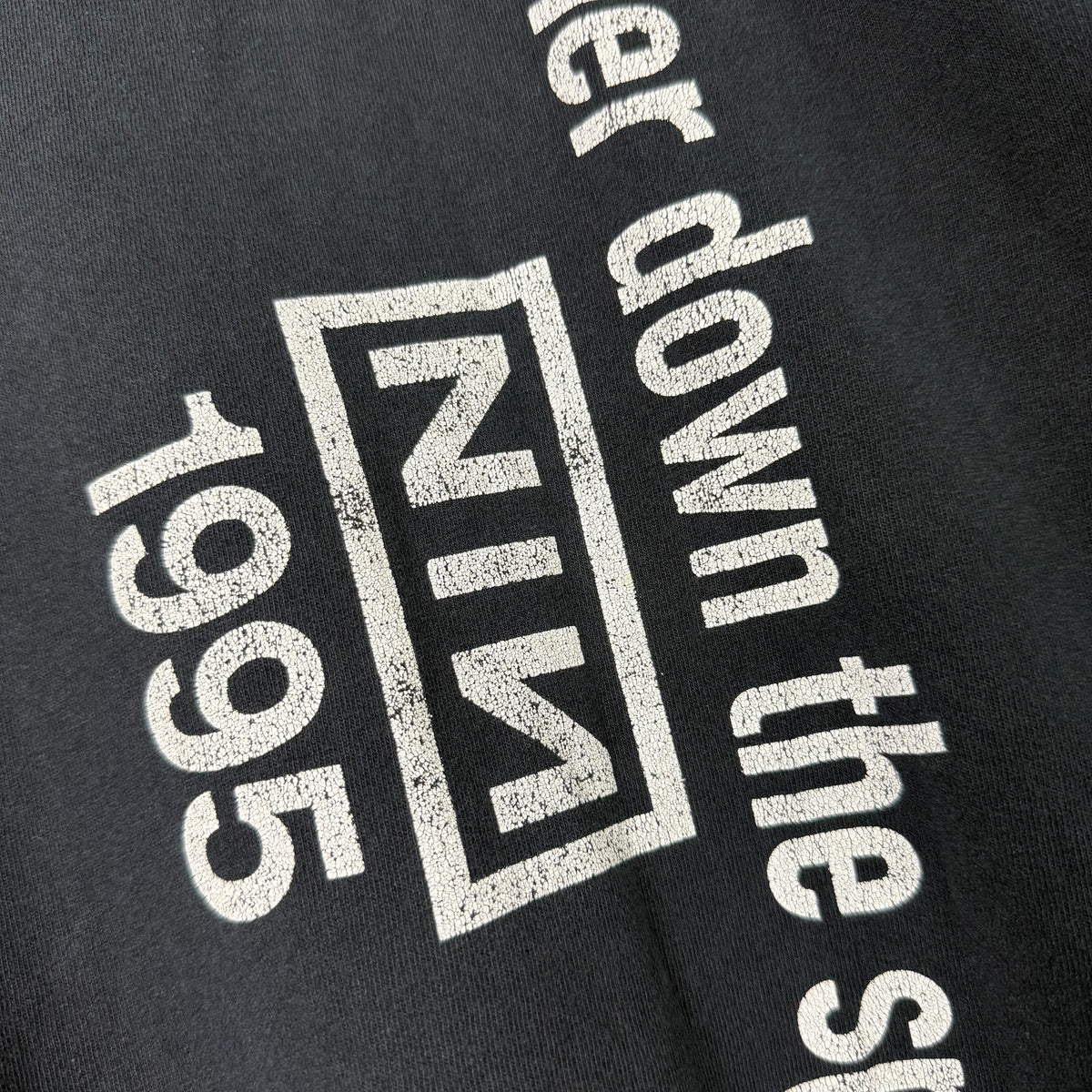 1995 Nine Inch Nails NIN Down The Spiral Rope Band T-Shirt Sz XL