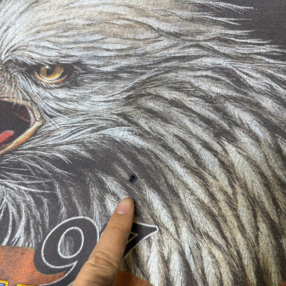 1997 Sturgis Biker Rally Eagle Faded T-Shirt Sz L (B1732)