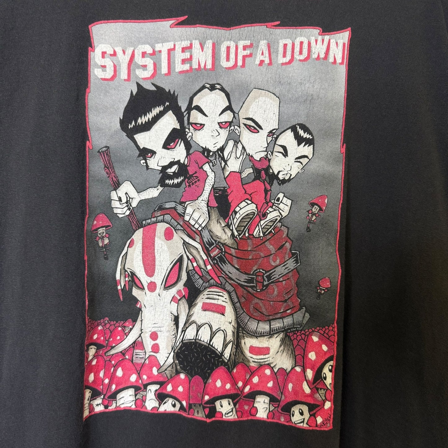 2000s System of A Down T-shirt Sz L (B1346)