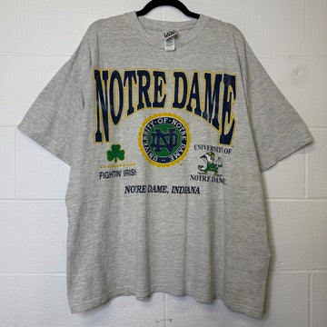 90's Notre Dame Fighting Irish NCAA T-Shirt Sz 2XL  (B2154)