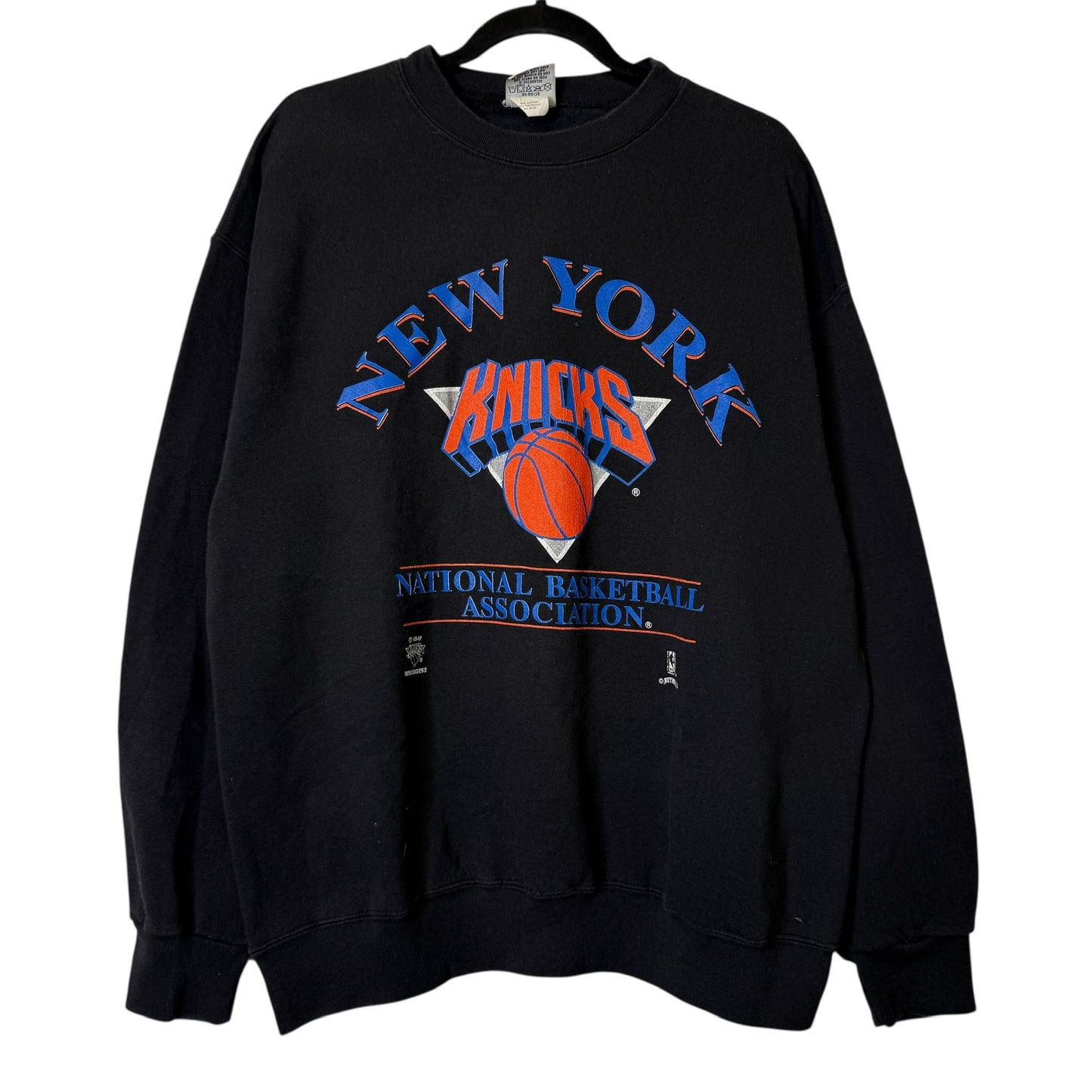 90s New York Knicks NBA Nutmeg Crewneck Sz XL (B661)