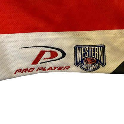 90s Calgary Flames Pedestal Jersy Sz L