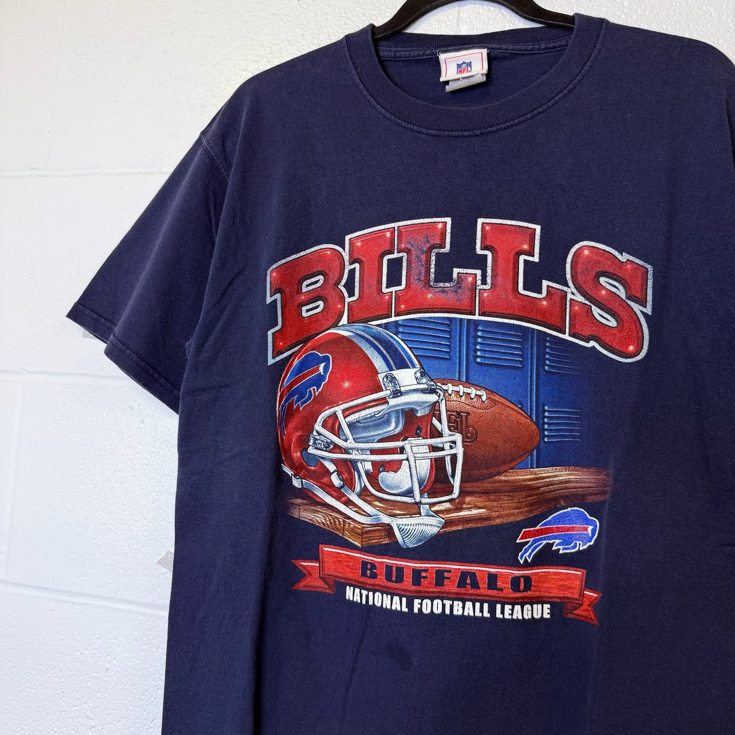 2000s Buffalo Bills Helmet T-shirt Sz XL (B2536)