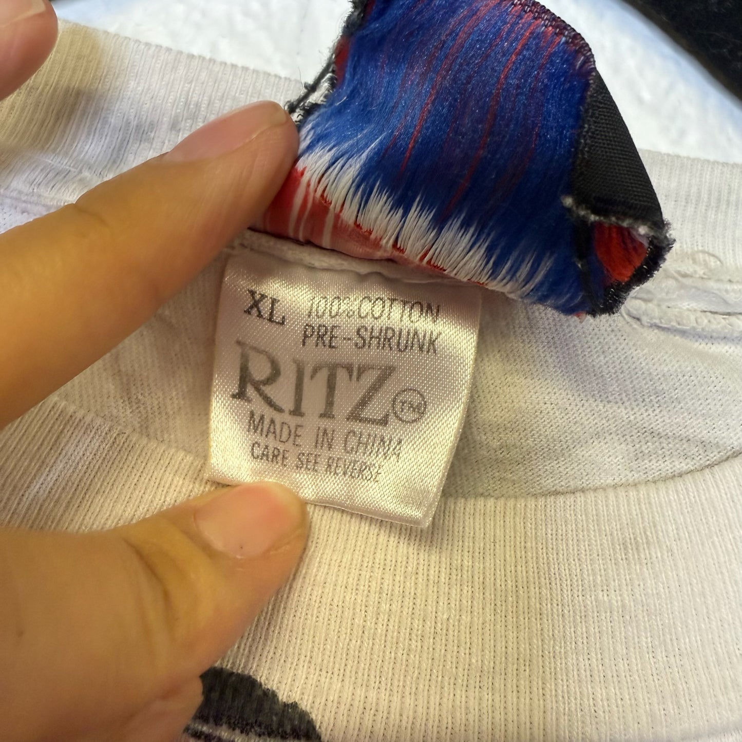 90's Chicago Bulls AOP T-Shirt Sz XL (B1764)