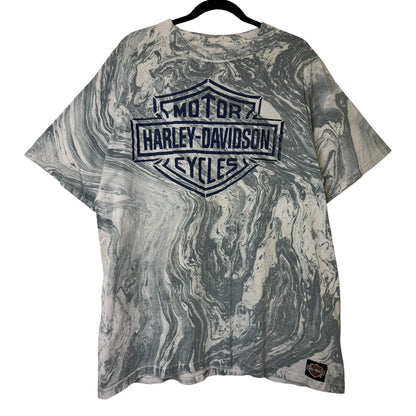 1992 Harley Davidson Marble Dye T-Shirt Sz XL (B2266)