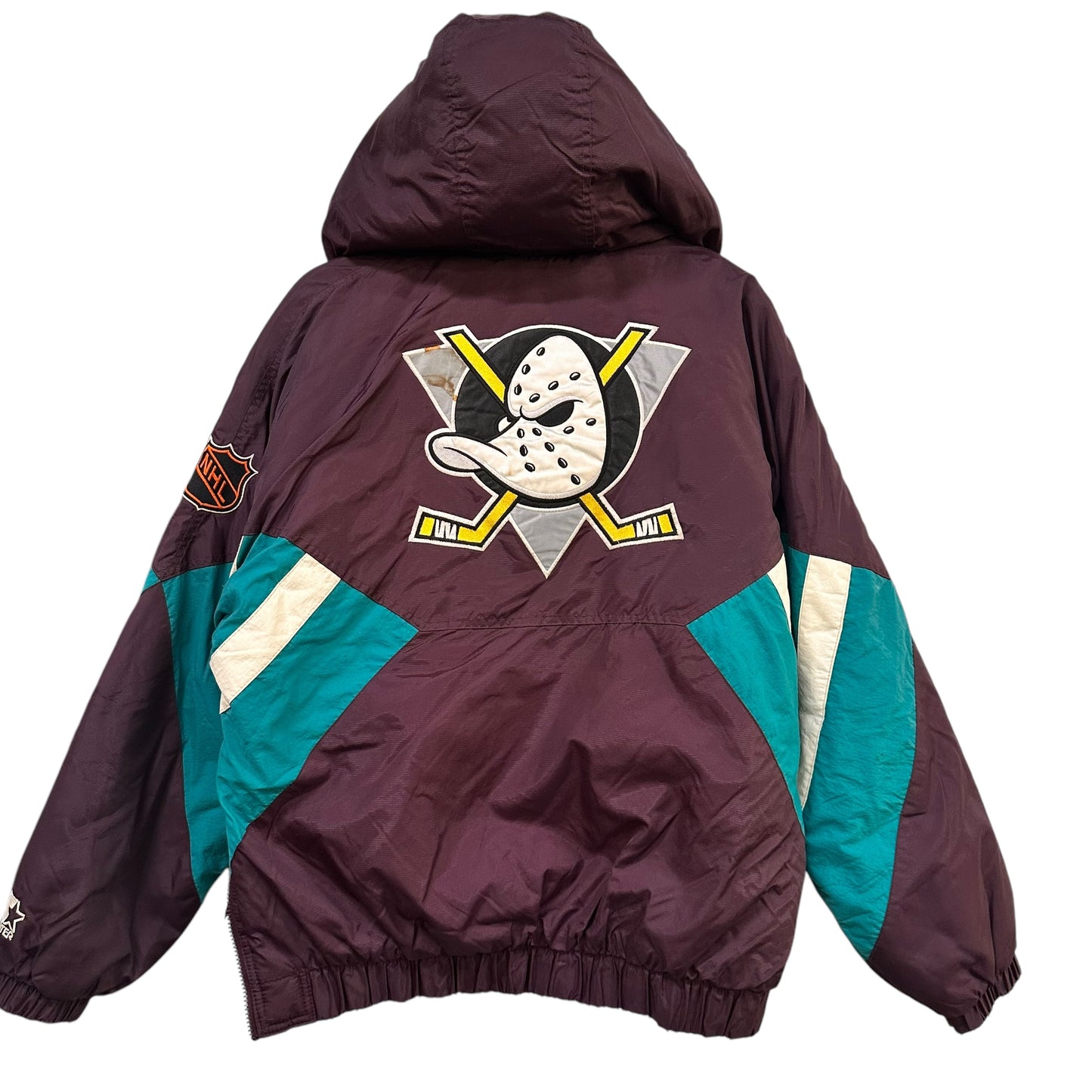 90's Mighty Ducks Starter Jacket Sz M