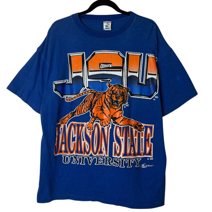 90s Mississippi Jackson State NCAA T-shirt Sz XL (B2444)