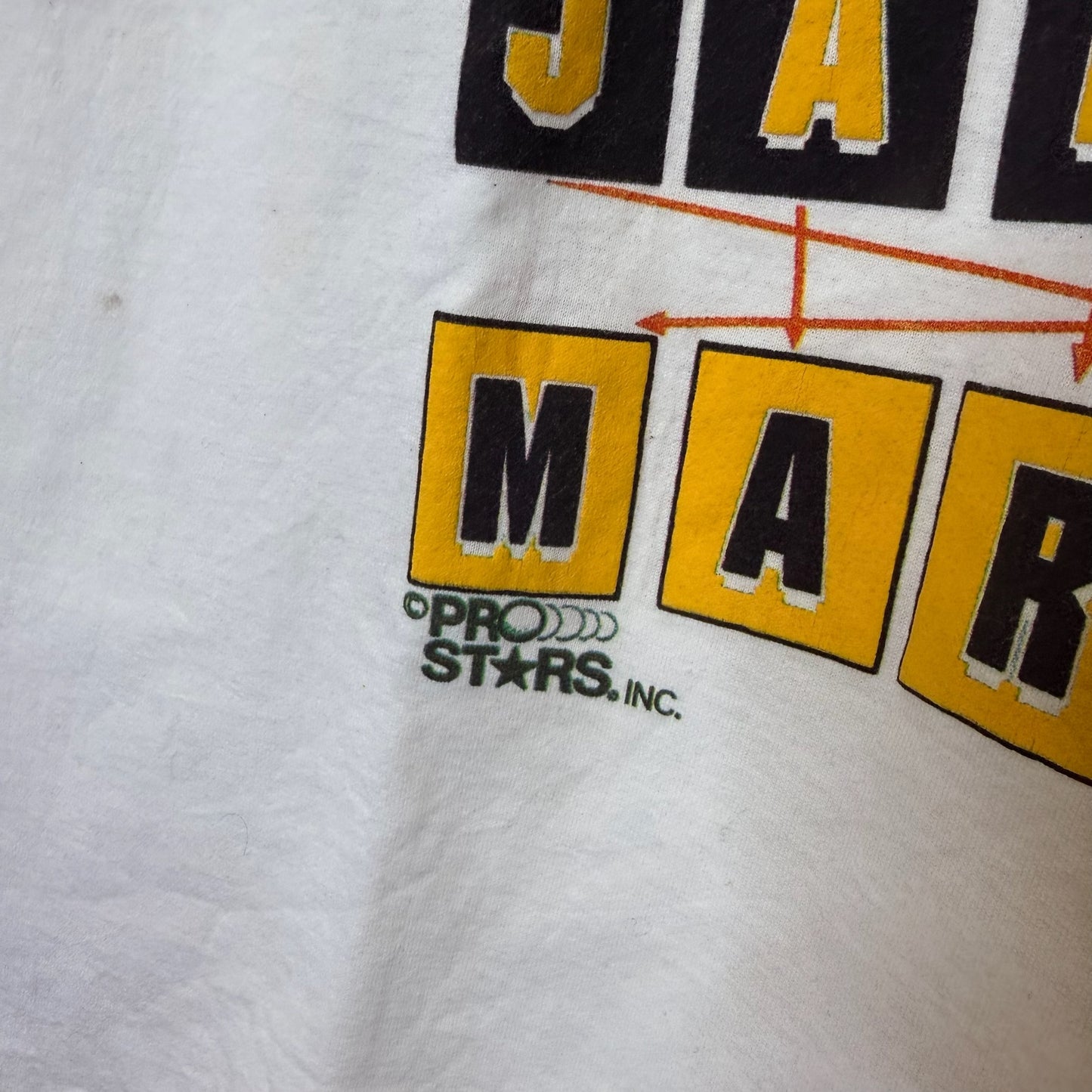 90s Jaromir Jagr Pittsburgh Penguins T-shirt NHL Sz L (B2527)