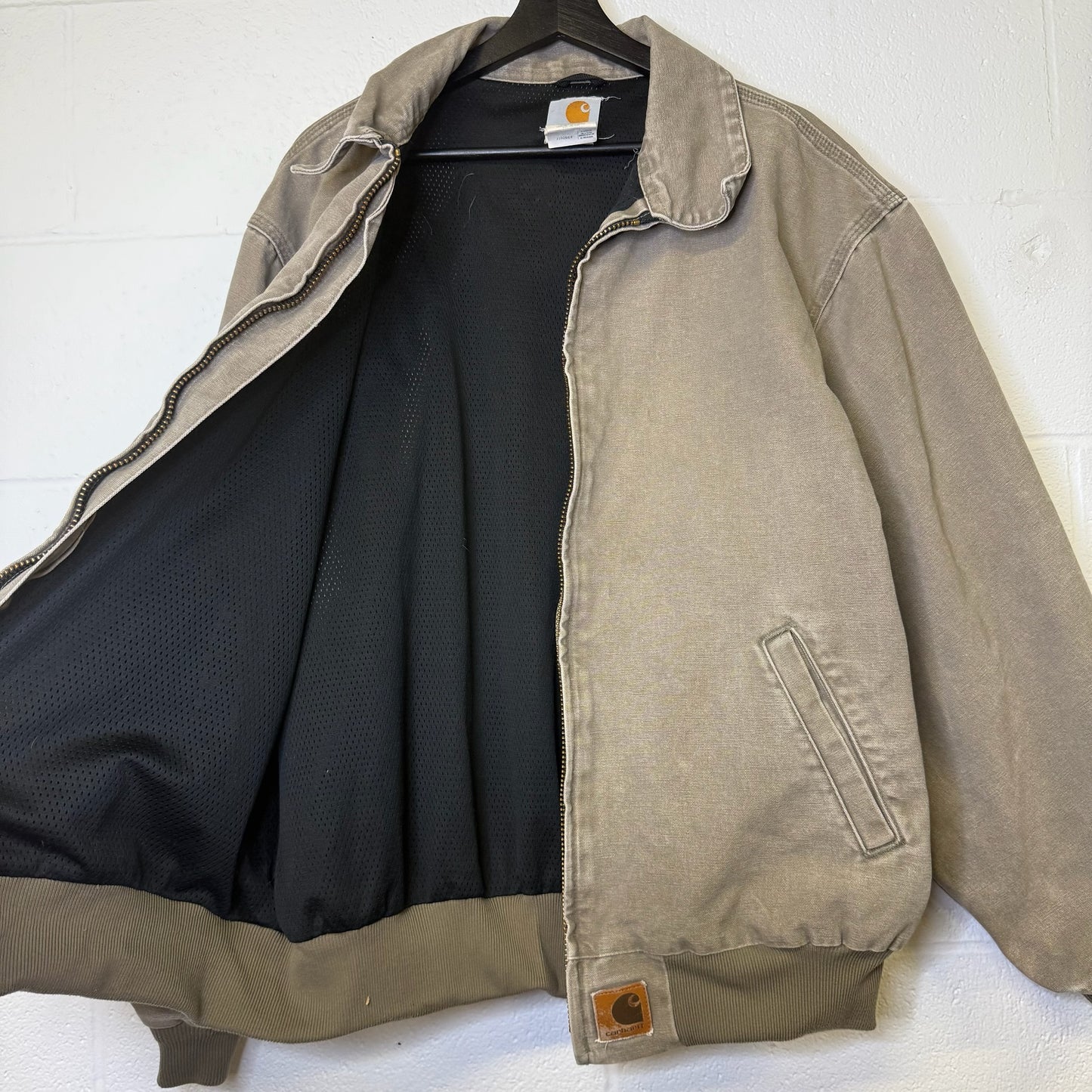 Carhartt Santa Fe J102 DES Jacket Sz XL (B1784) Desert Grey