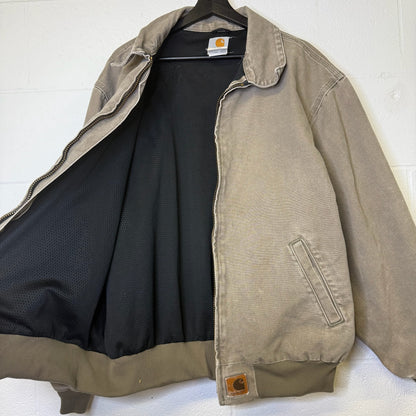 Carhartt Santa Fe J102 DES Jacket Sz XL (B1784) Desert Grey