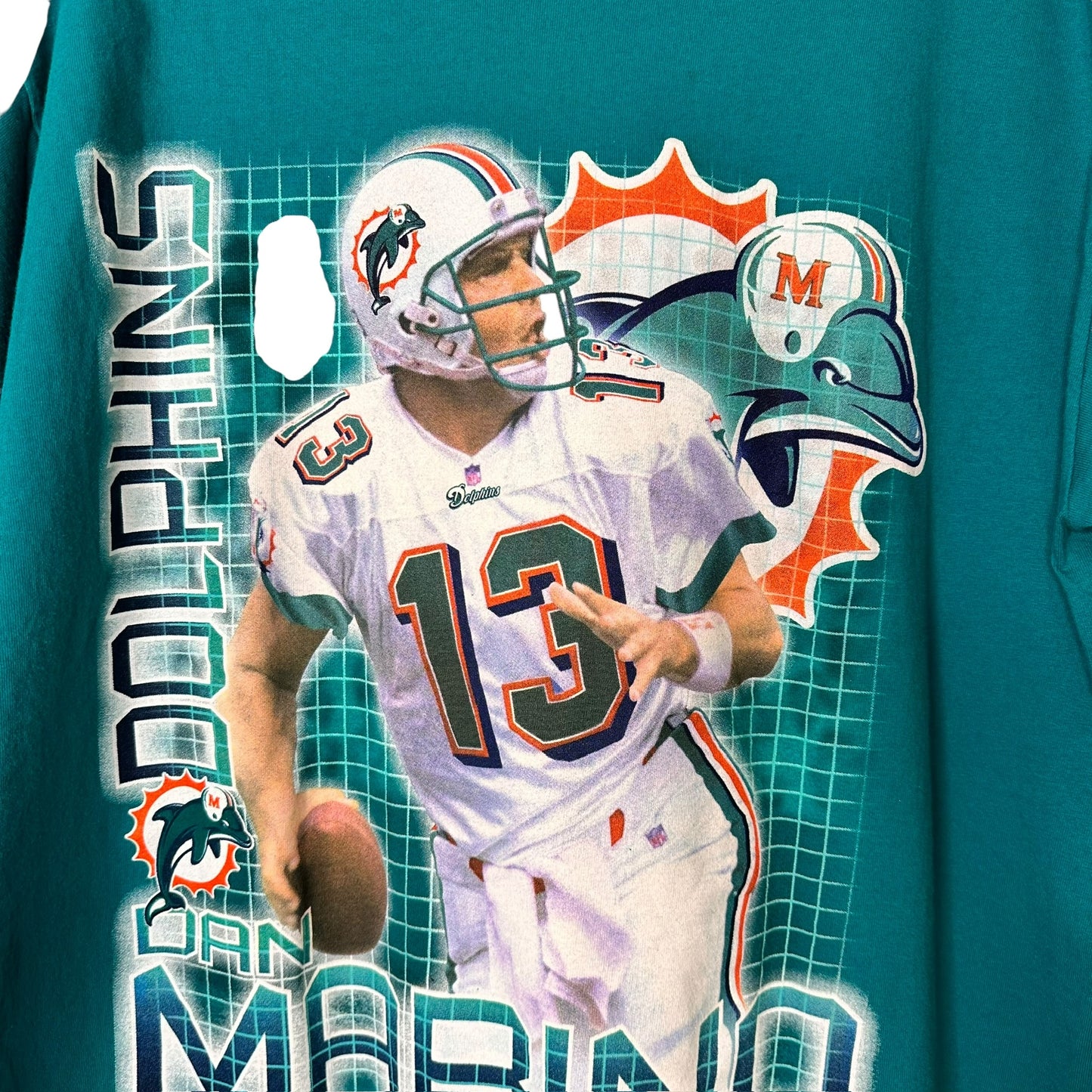 90's Dan Marino Miami Dolphins NFL T-Shirt Sz 2XL (A3078)