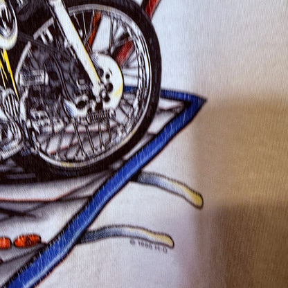 1995 Harley Davidson Glendale CA Long Sleeve Shirt Sz L (B2385)