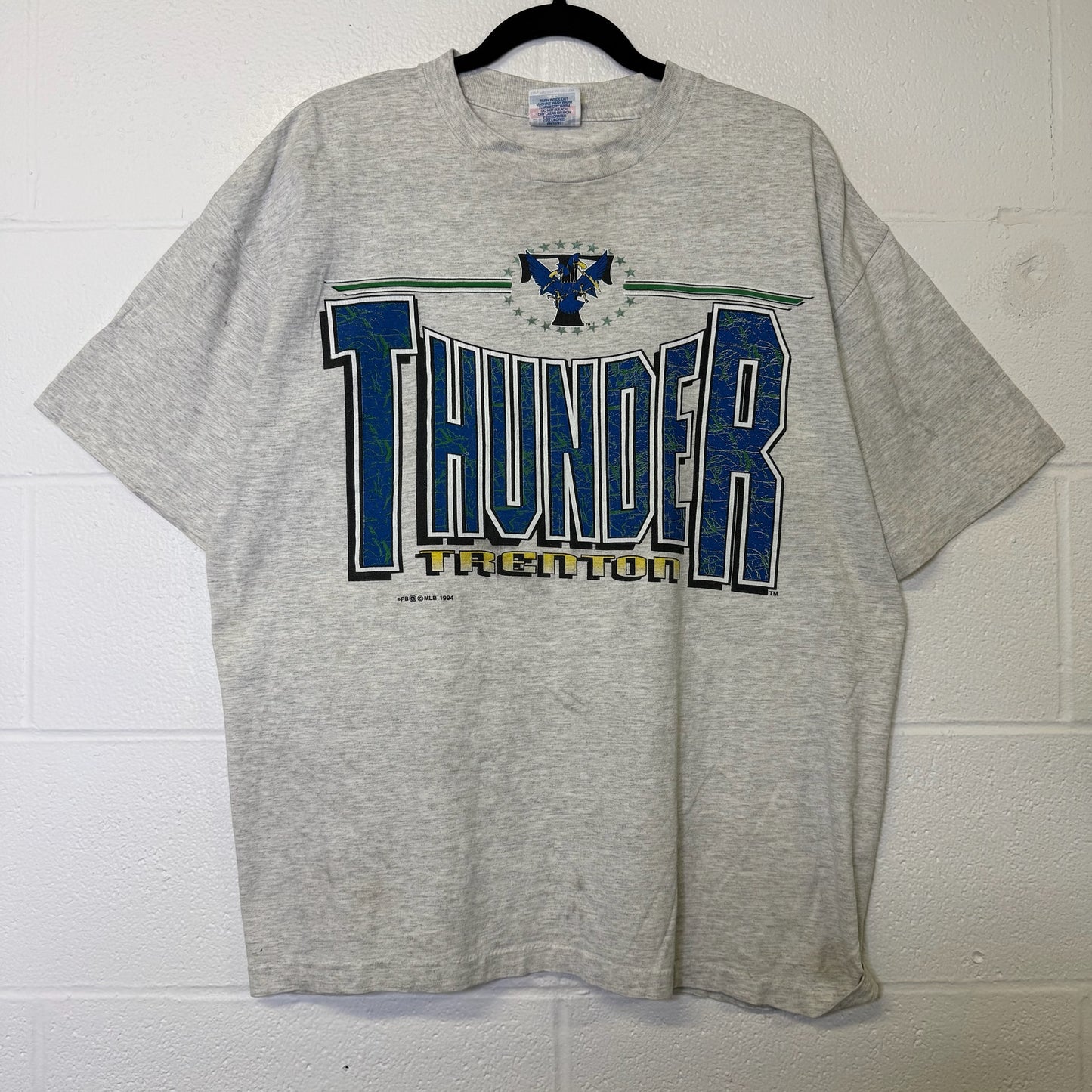 1994 Trenton Thunder MLB T-shirt Sz XL (B2922)