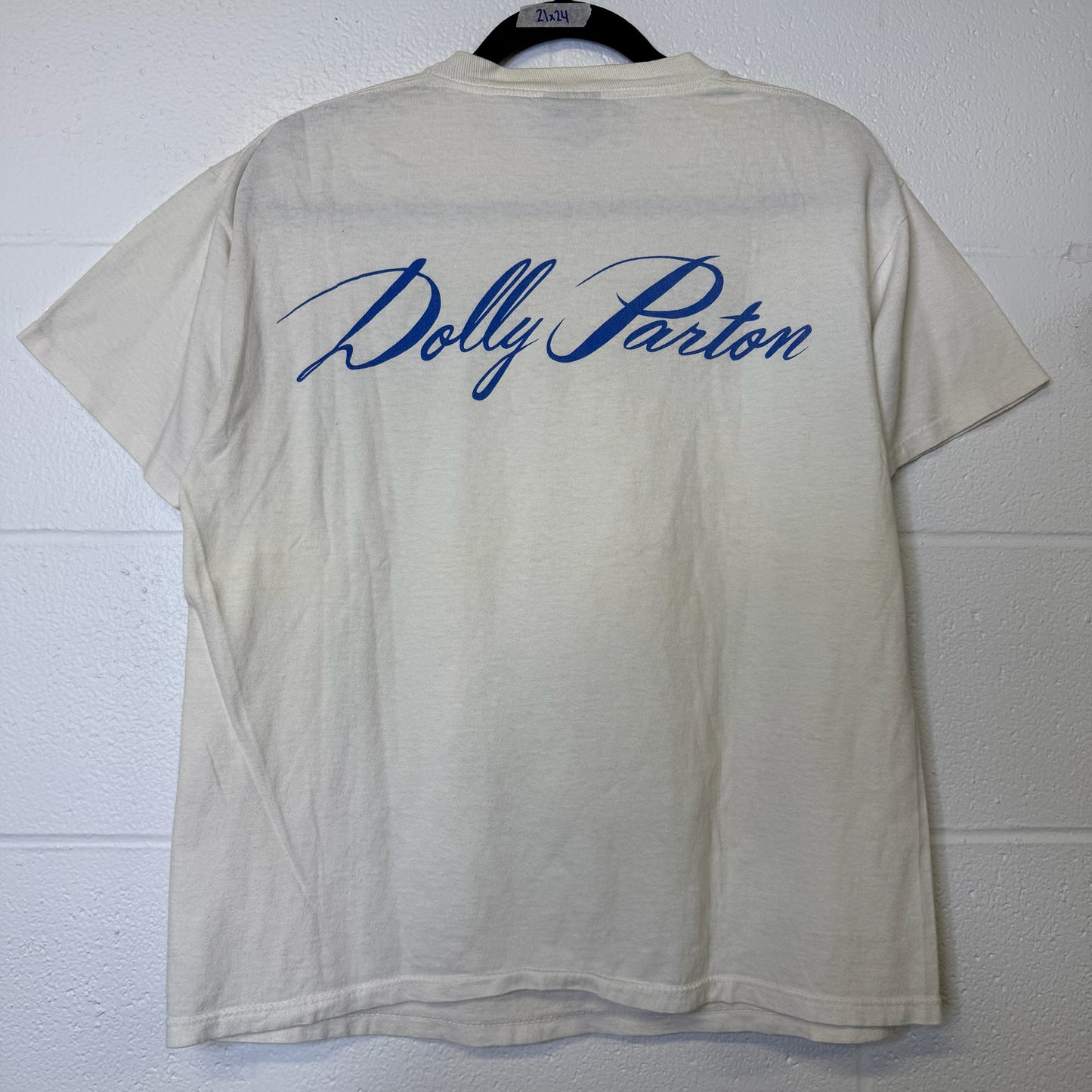 1993 Dolly Parton T-Shirt Sz L (B402)