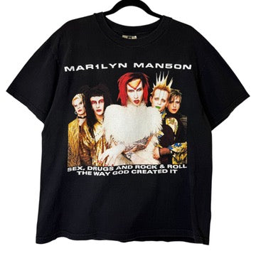 1999 Marilyn Manson Rock is Dead Tour T-shirt Sz L