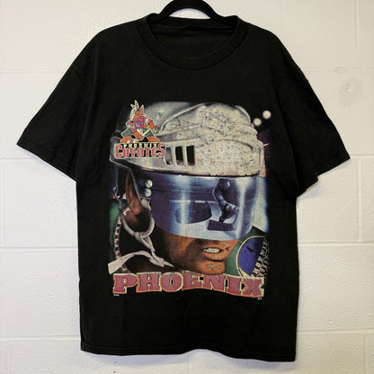 90s Phoenix Coyotes NHL T-Shirt Sz L (B2915)