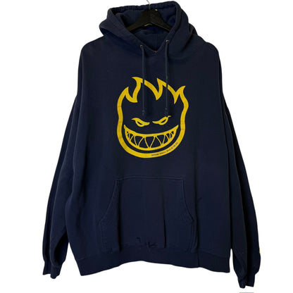 90's Spitfire Wheels Skateboard Hoodie Sz XL