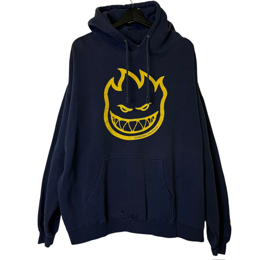 90's Spitfire Wheels Skateboard Hoodie Sz XL