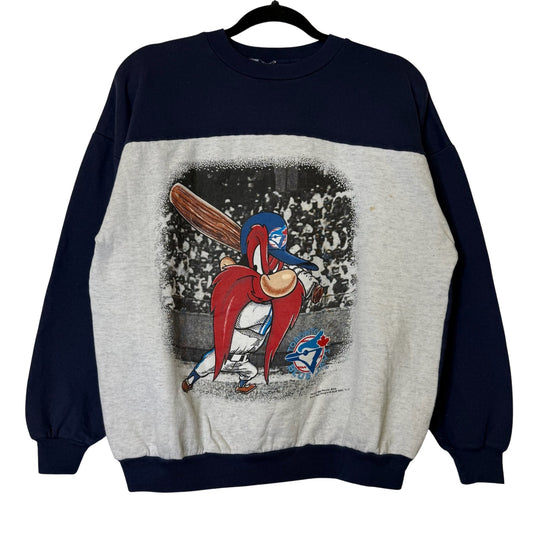 1994 Elmer Fudd Blue Jays Crewneck Size L (B2566)