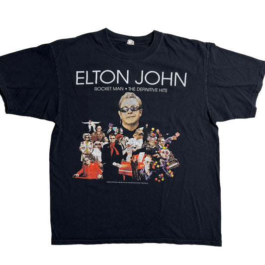 2007 Elton John Rocket Man Tour T-Shirt Sz XL (A1017)