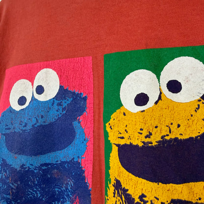 90s Cookie Monster Sesame Street T-shirt Men’s M (B2575)