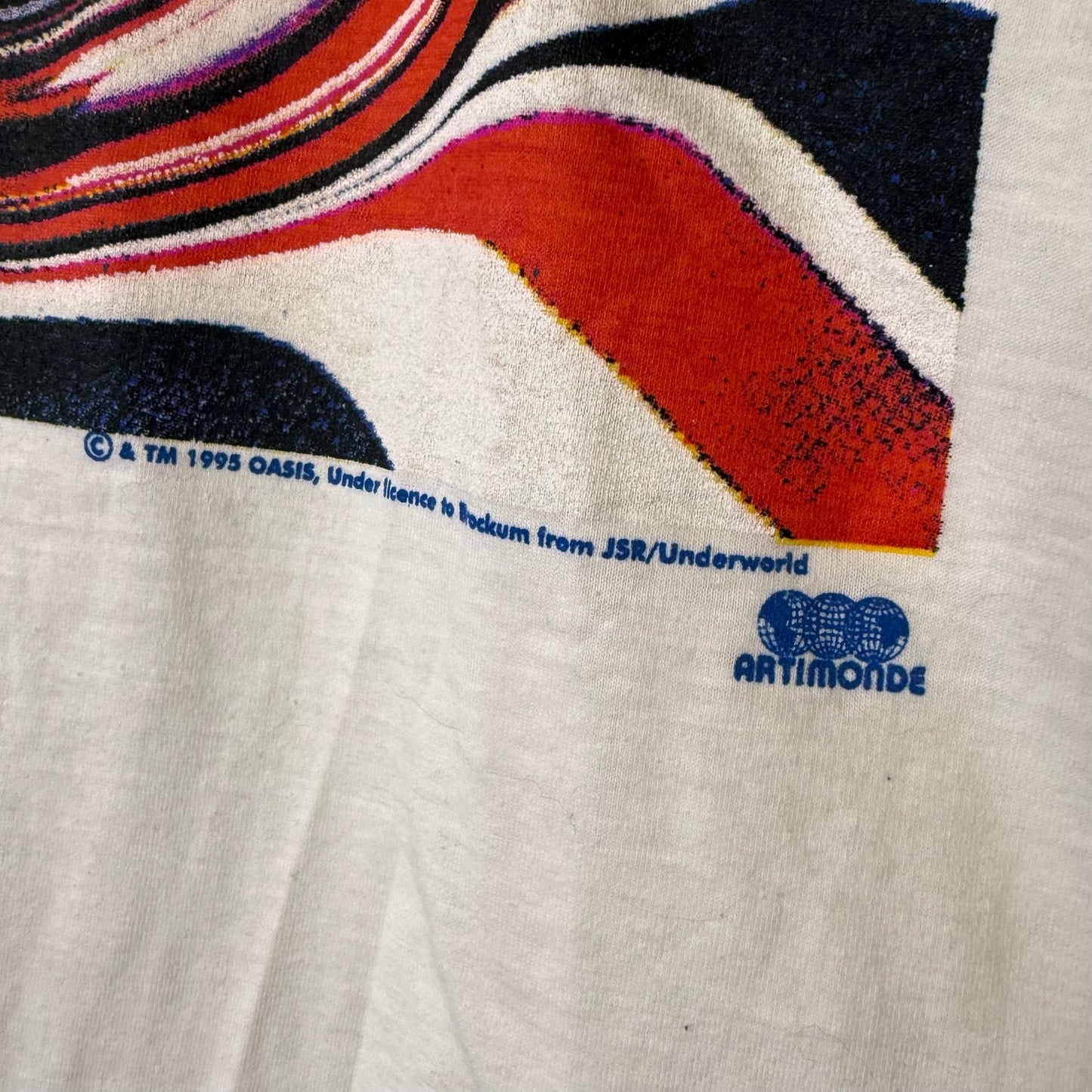1995 Oasis T-shirt Sz XL