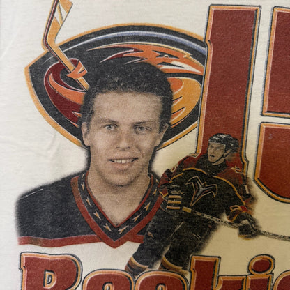 2002 Dany Heatley NHL Rookie Atlanta Thrashers T-Shirt Sz XL (B2869)