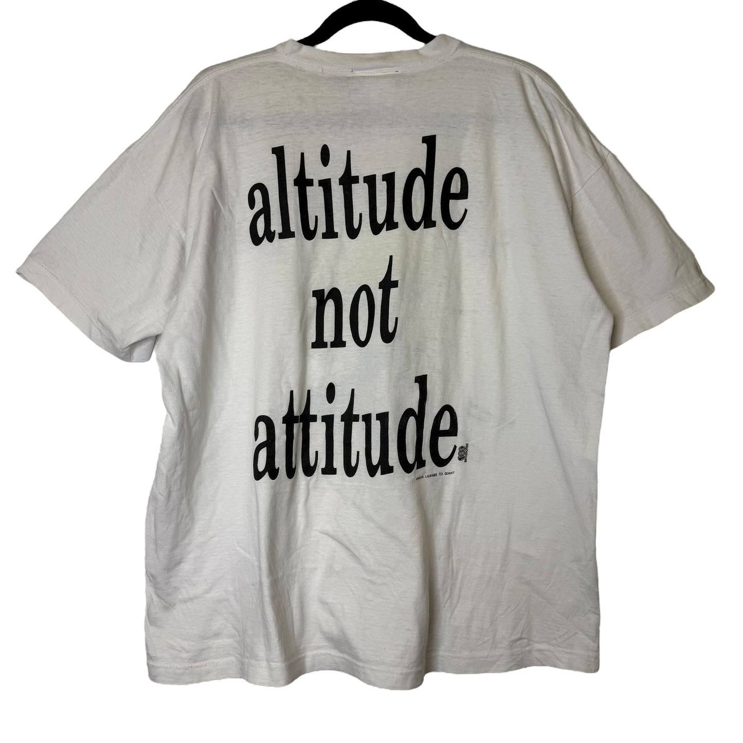90s Smashing Pumpkins Altitude Not Attitude T-Shirt Sz XL