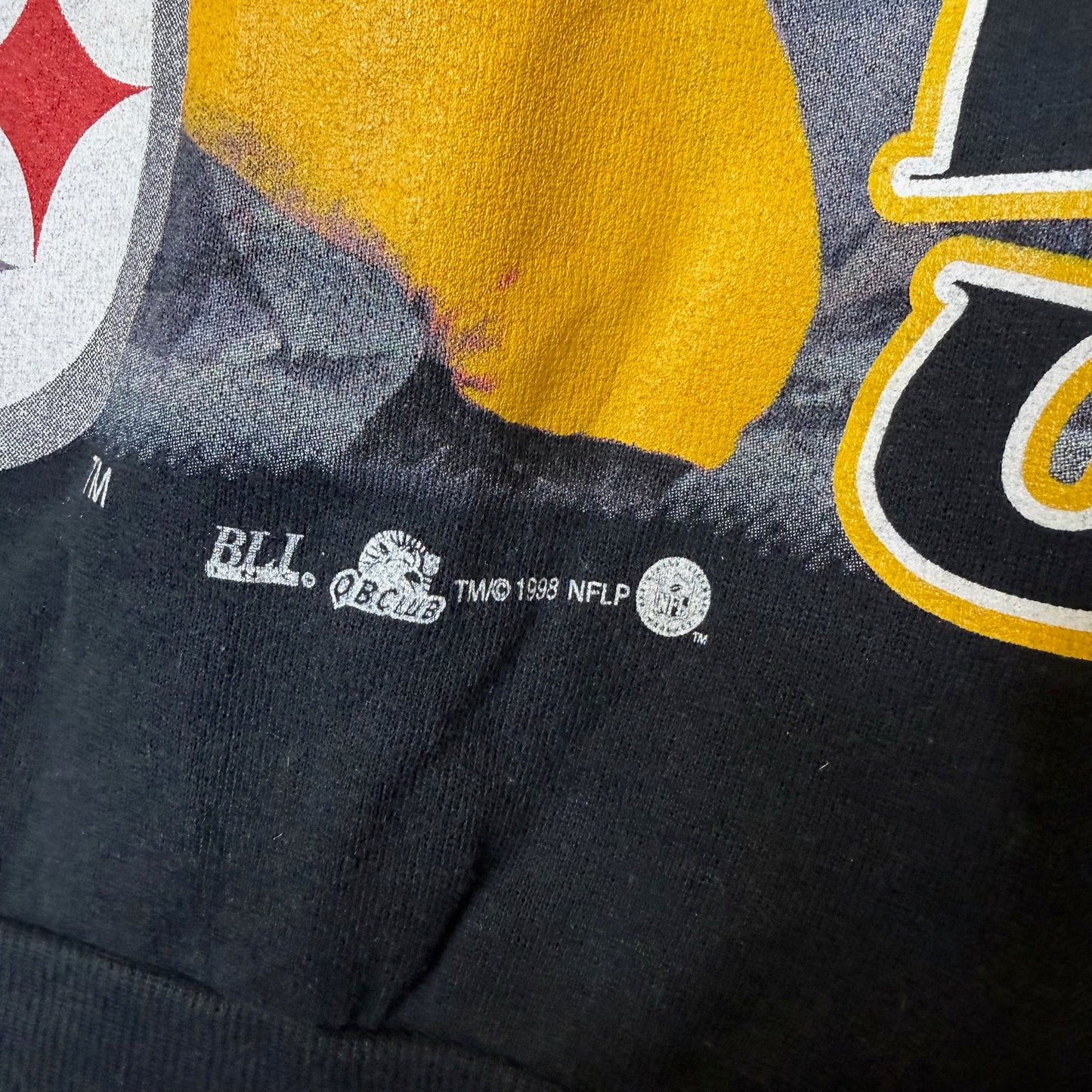1998 Pittsburgh Steelers NFL Crewneck Sz L (B2562)