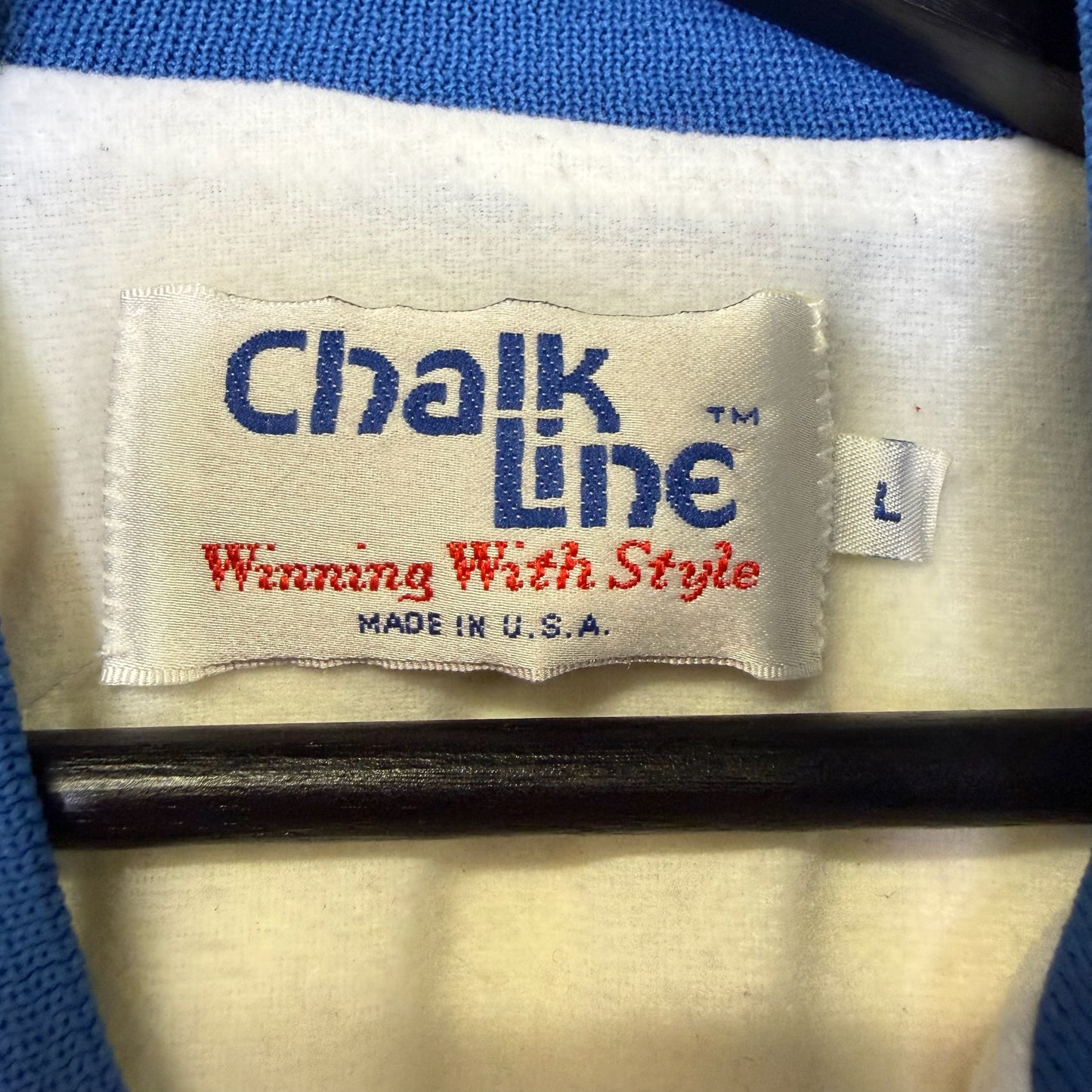 1989 NFL Super Bowl Chalkline Fanmation Jacket Size Large (B2847)