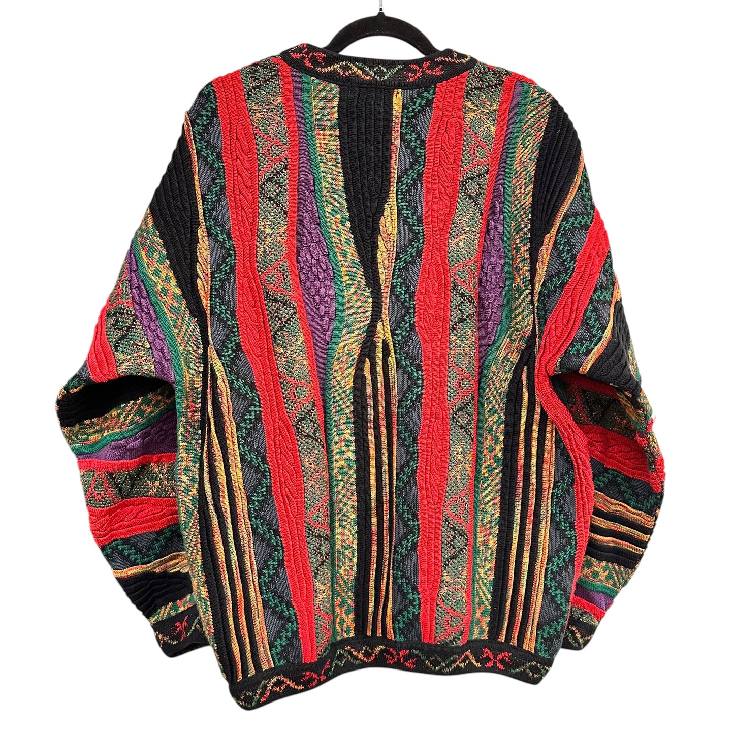 90's Coogi Style by Norm Thompson Knit Sweater Sz M (A7470)