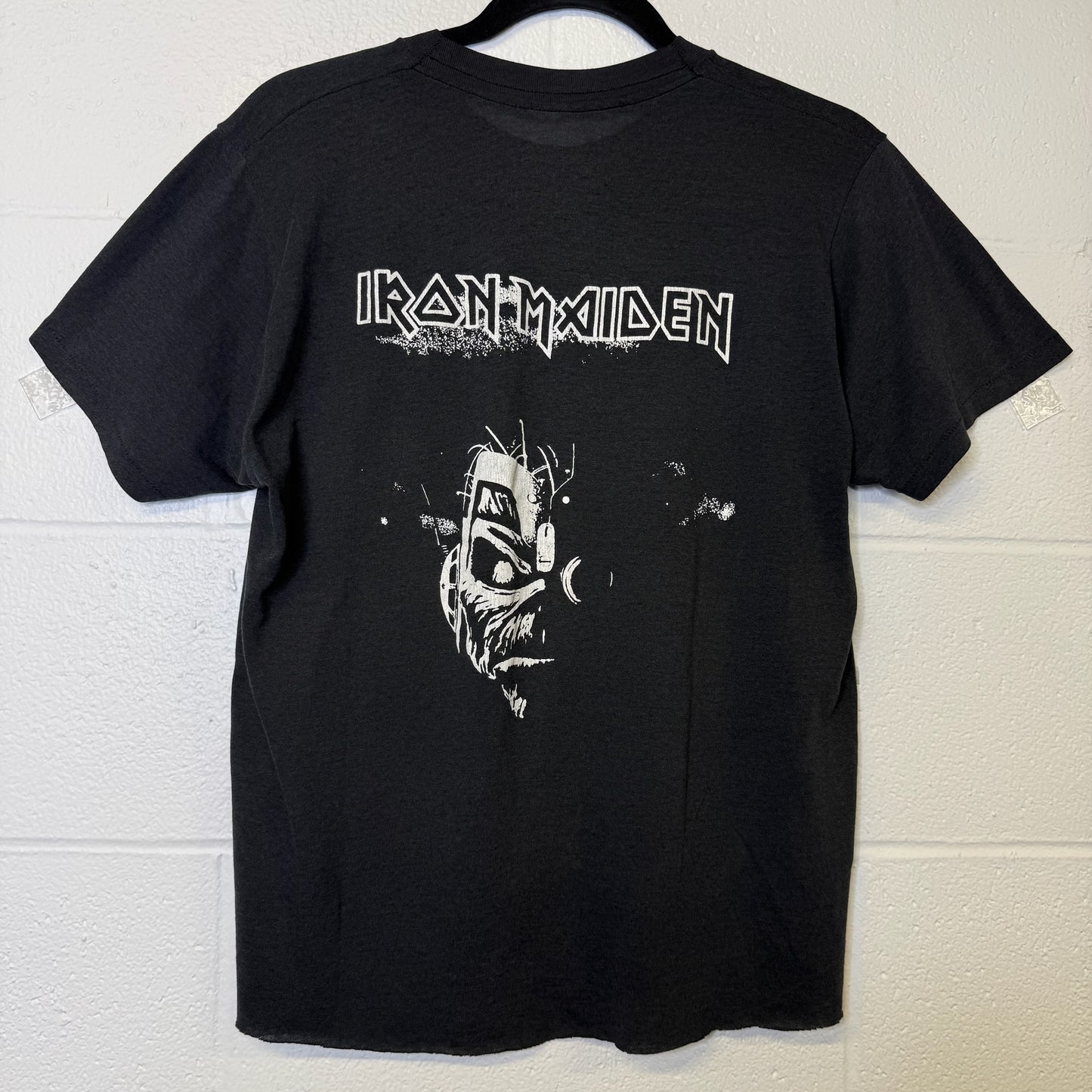 80's Iron Maiden Somewhere in Time T-shirt Sz M (B358)