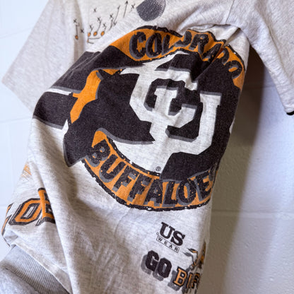 90's Colorado Buffaloes NCAA T-Shirt Sz L (B2326)