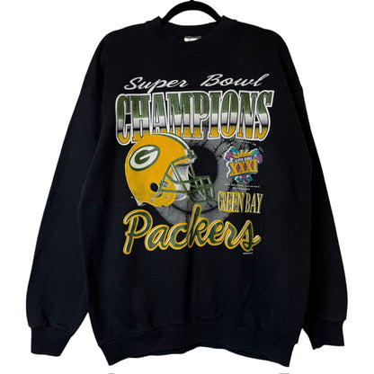 90's Green Bay Super Bowl Crewneck Sz XL (B1930)