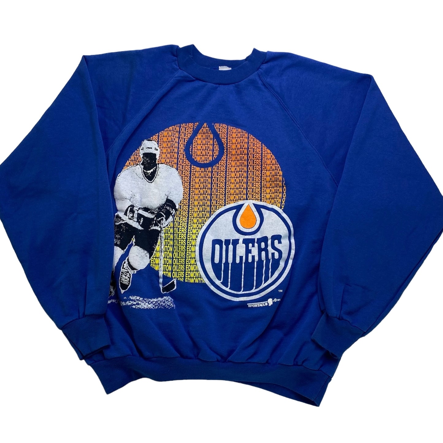 90s Edmonton Oilers Crewneck Sz XL (A4438)