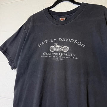 1998 Harley Davidson Medicine Hat Alberta T-Shirt Sz L (B1426)