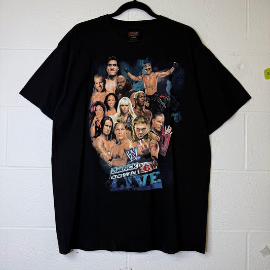 2000s Smackdown Live ECW Wrestling T-Shirt Sz XL (B2630)