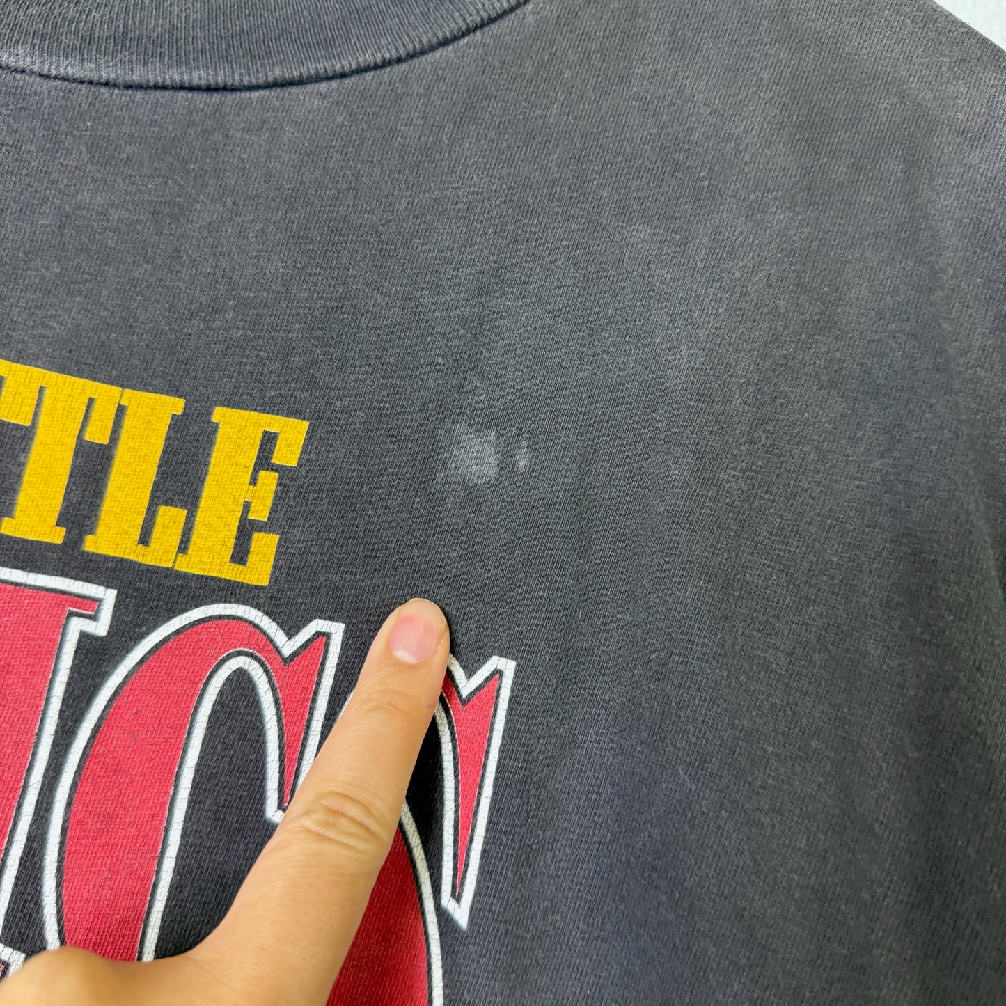 90's Seattle Supersonics NBA T-shirt Sz L (B691)