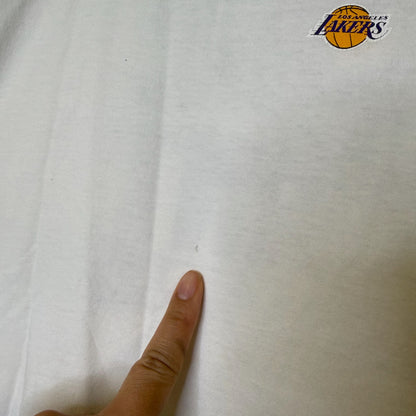90s "The Show" Kobe Bryant Nike LA Lakers NBA T-Shirt Sz M (B2867)