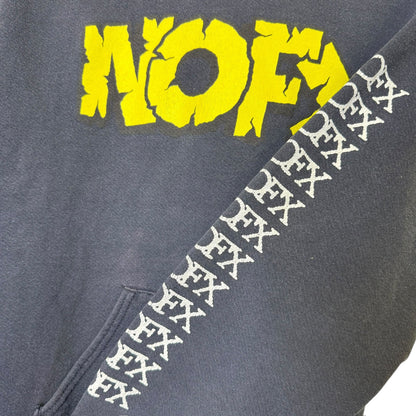 2000s NOFX Eyeball Hoodie Sz L