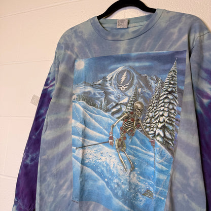 1995 Skiing Grateful Dead Long Sleeve Shirt Sz M (B2512)